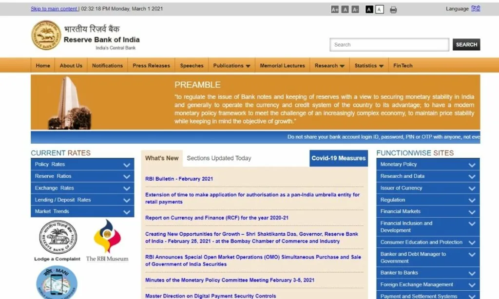 Reserve Bank of India