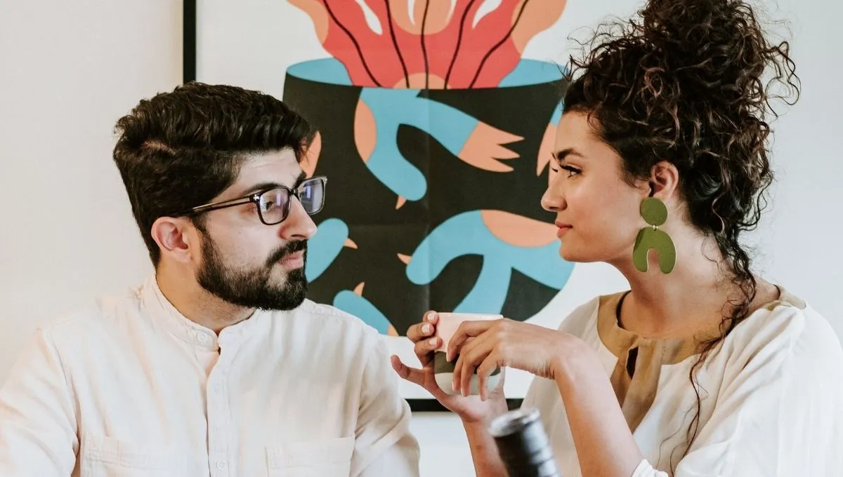 Mustaali Raj and Minahil Bukhari 