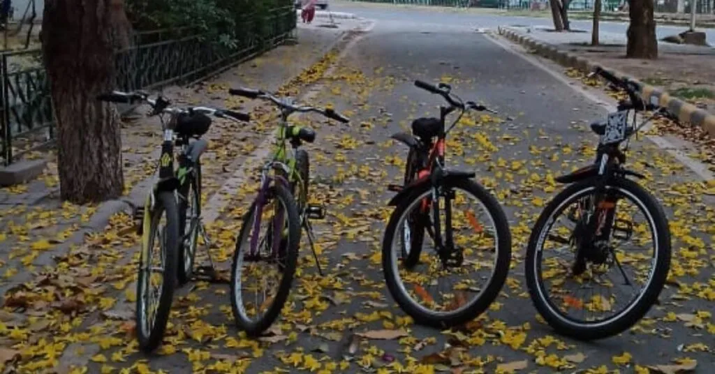 four cycles in a row
