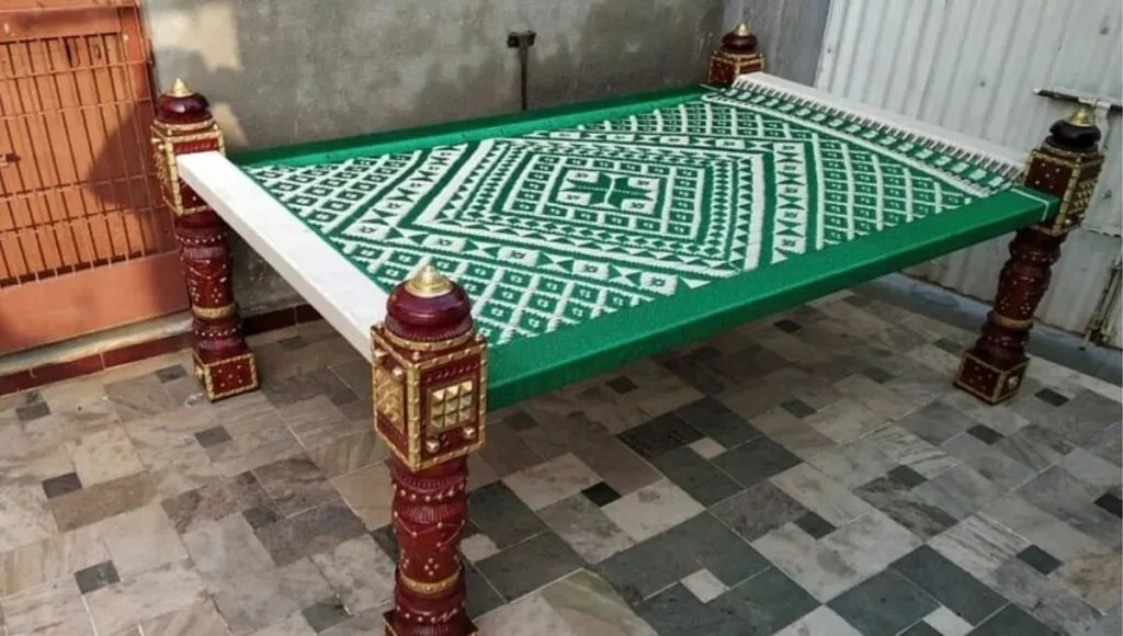 designer khatiya made by Mustafa