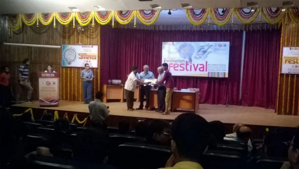Mohan Lamb won innovation award for his village business idea