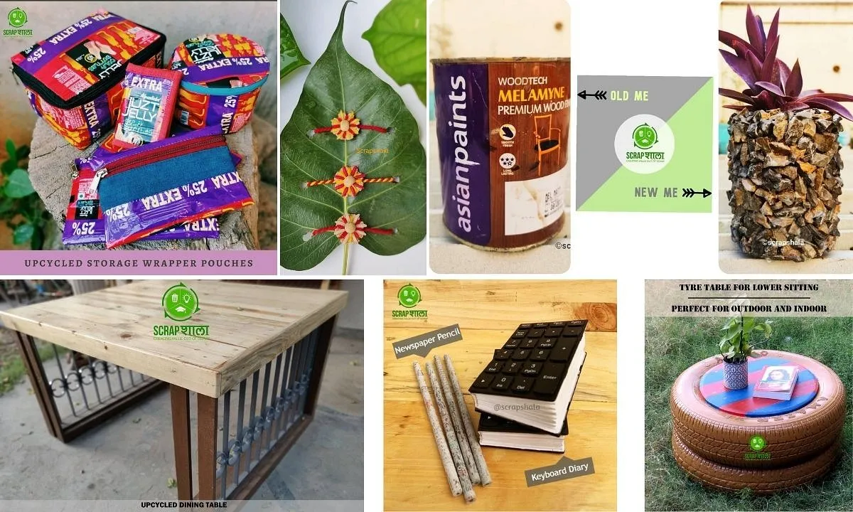 Small Business Ideas. Products made out of waste things 