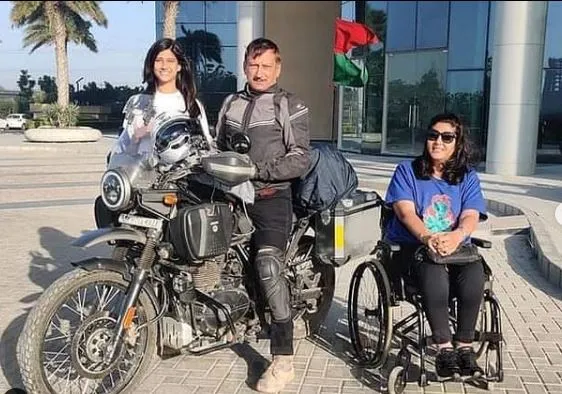 Deepa malik & his husband Vikram
