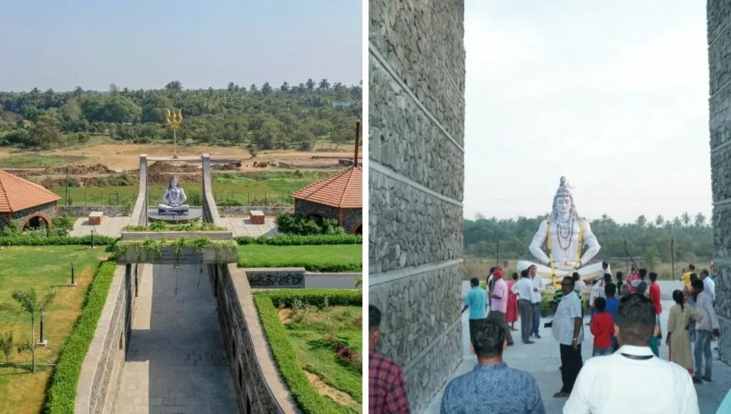 public park at crematorium 