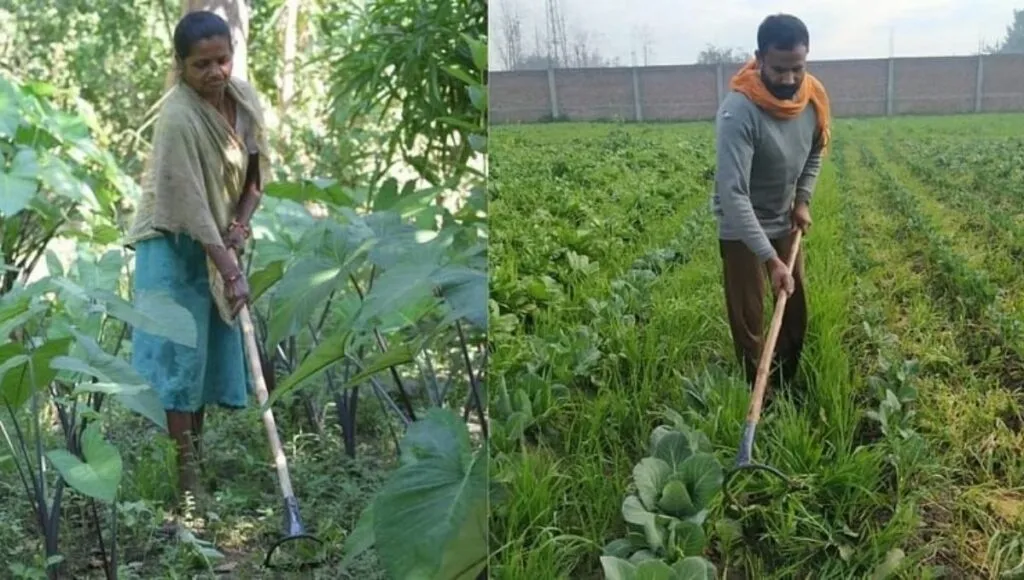 farmers using tools 