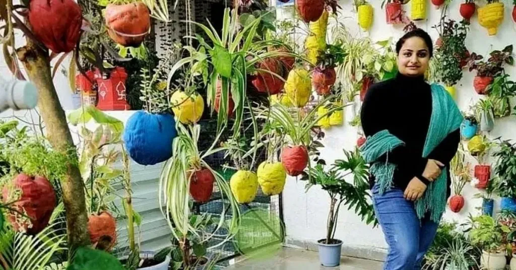 Bhopal based gardening expert Dr Sakshi Bharadwaj