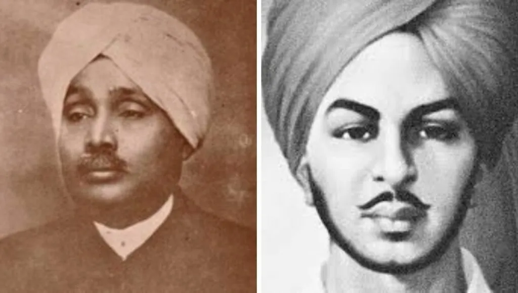 Lala Lajpat rai and Bahgat singh 