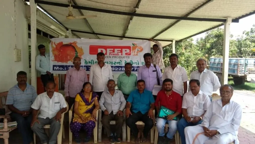 fruit pulp processing unit in farm 