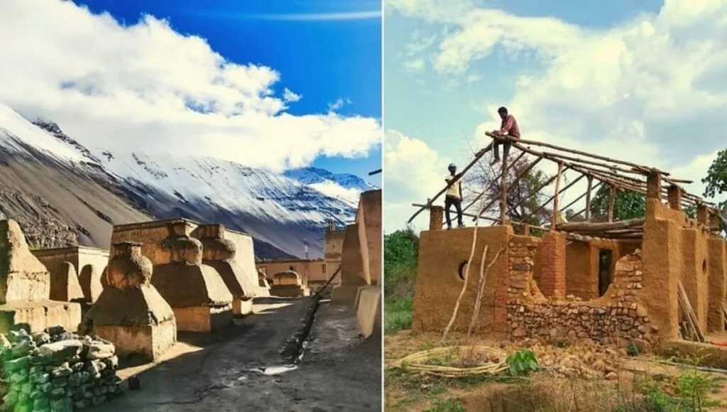 Indian Mud Houses