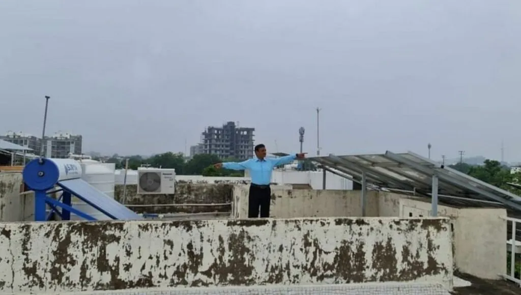 Amrish Patel lIving in a sustainable home