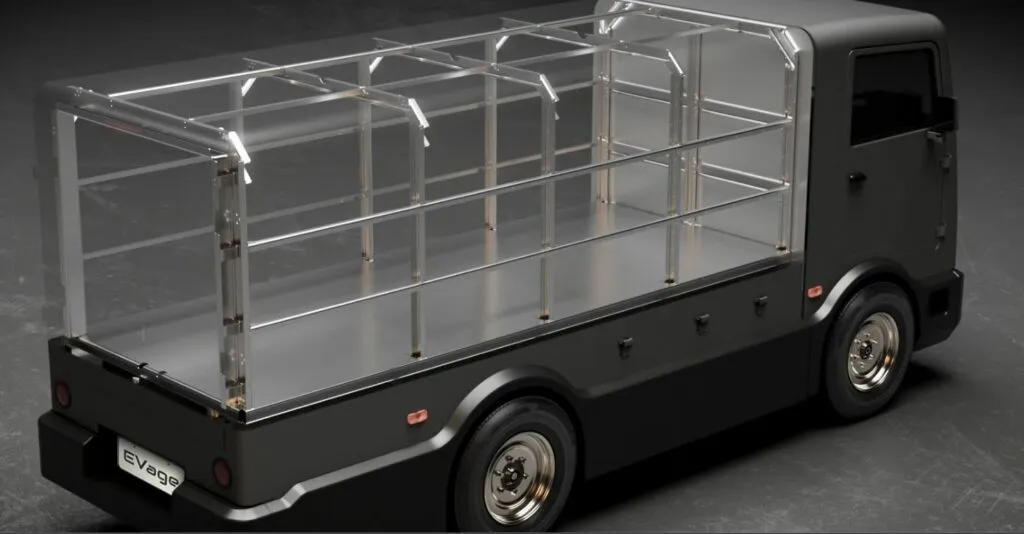 Structure of  .X Truck electric truck