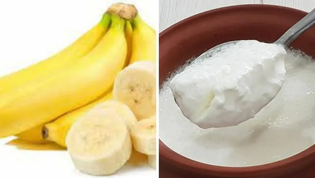 Food for good sleep banana and curd 