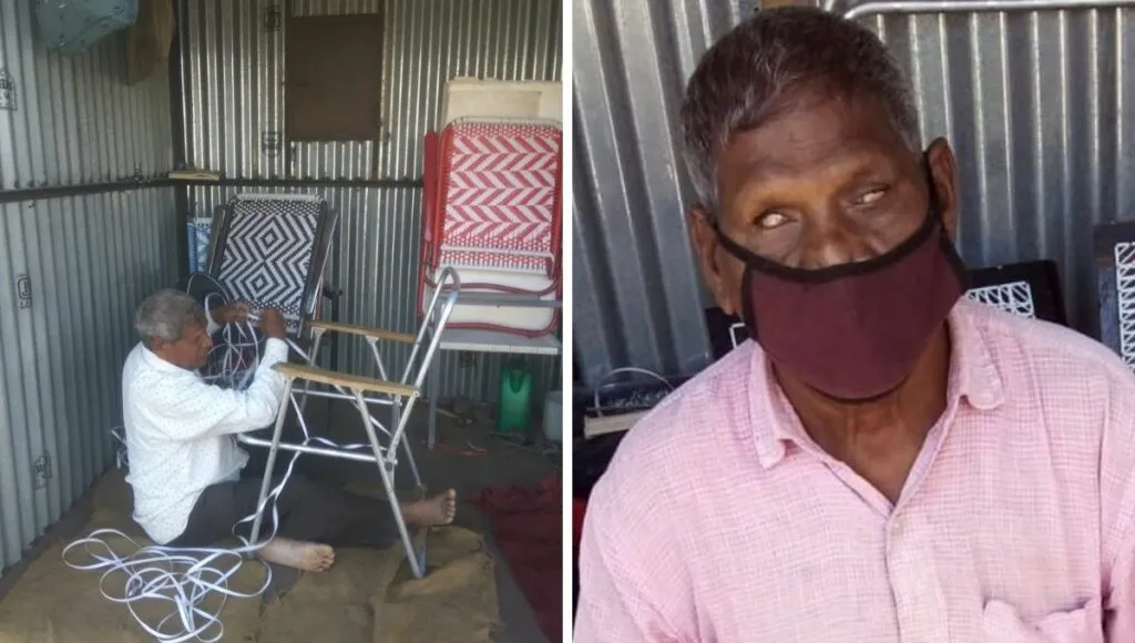Inspiring Story Of A Blind Person Magan Bhai From Gujarat