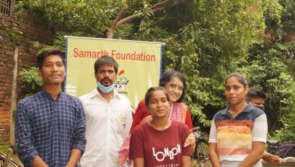 sonali at samrth foundation 
