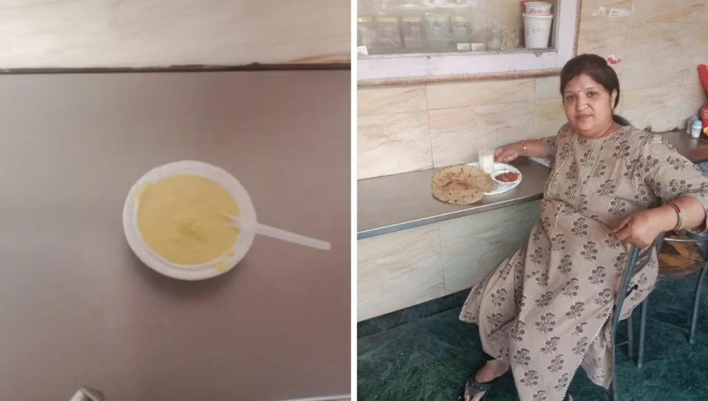 Seema Jain at Mahaveer Rabri Bhandar 