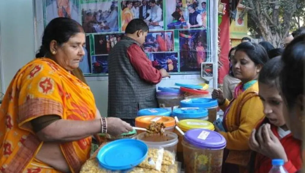 Kisan Chachi At A Exhibition 