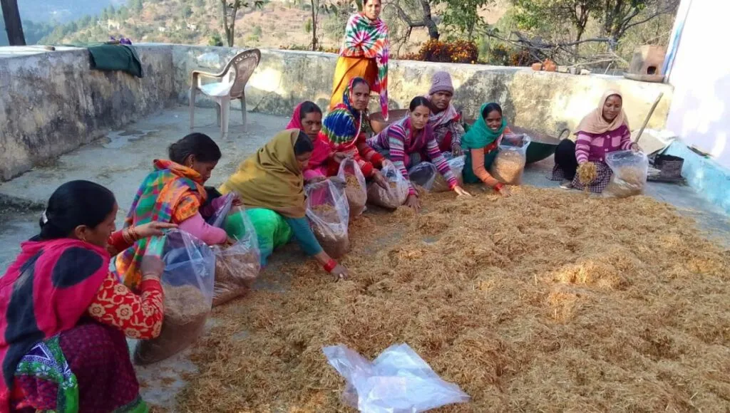 Women Group During training Products 
