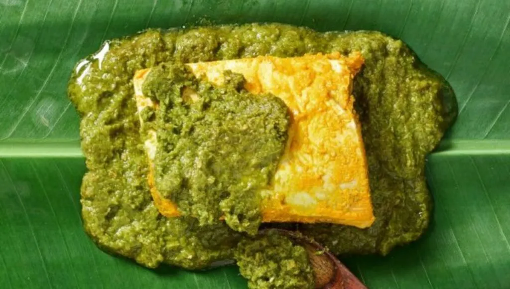Patarani Machhi cooked in banana leaves