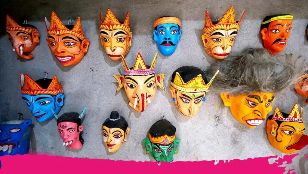 Majauli mask from assam 