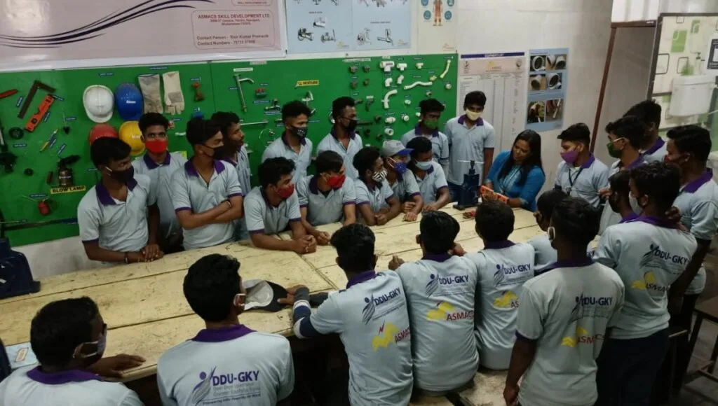 Lady Plumbing Trainer  From Odisha 