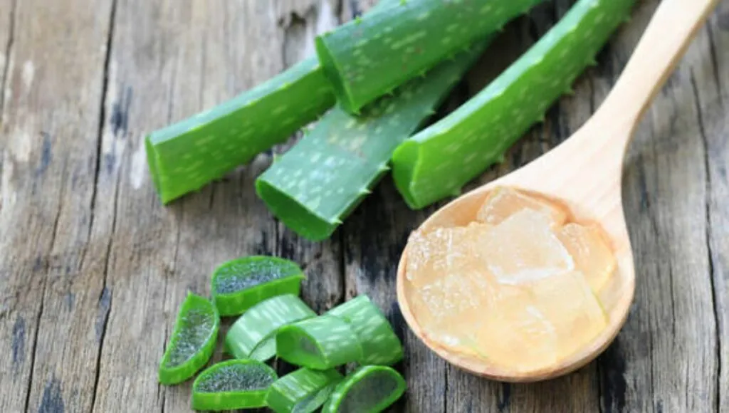 homemade makeup remover with alovera gel 