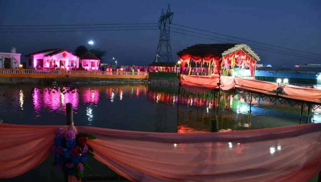 Agro tourism center in village