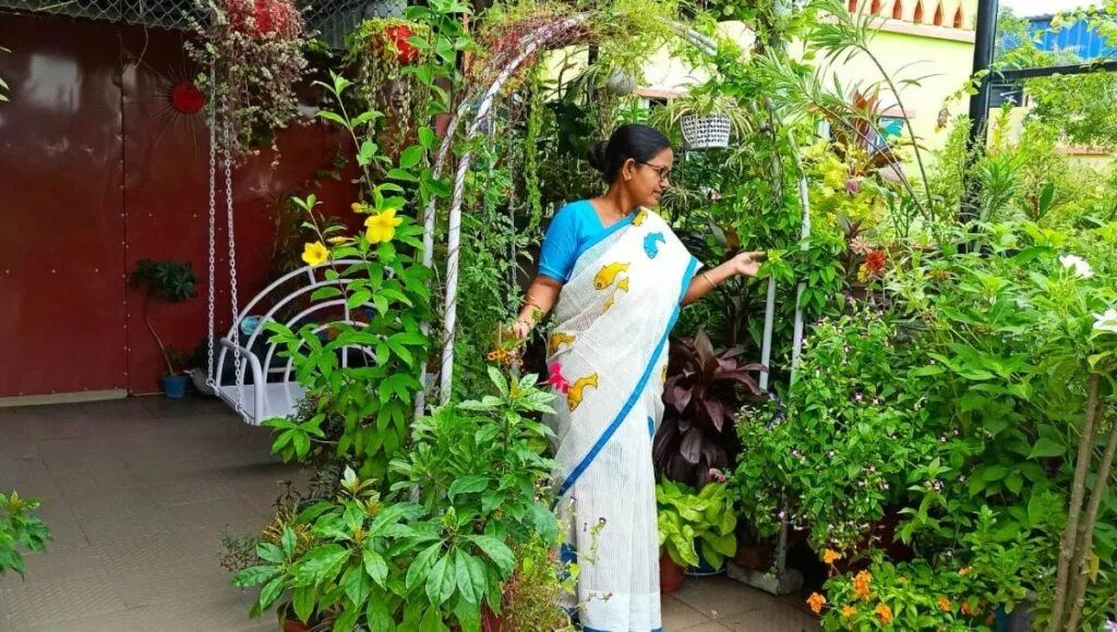 gardening youtuber from Kolkata 