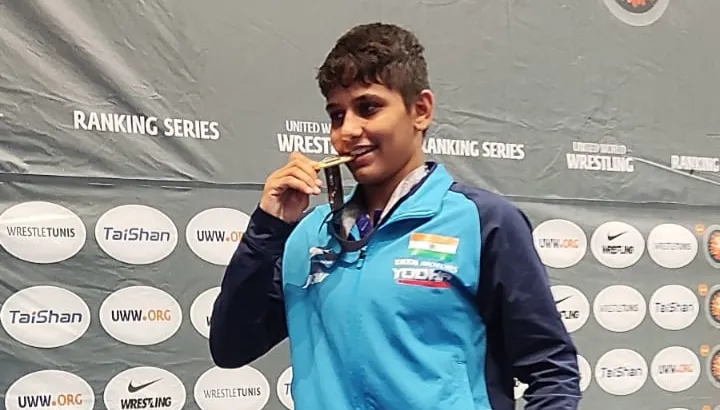 Wrestler Antim Panghal