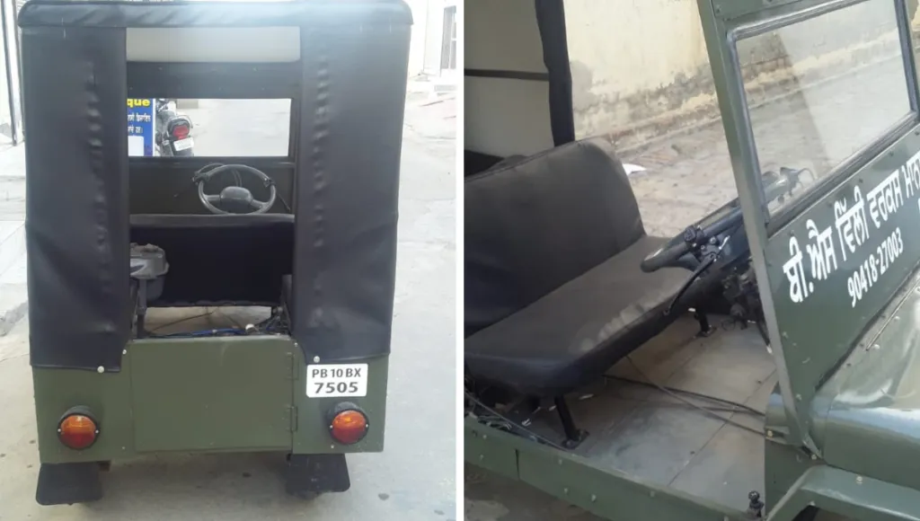 Mini Jeep for Disable