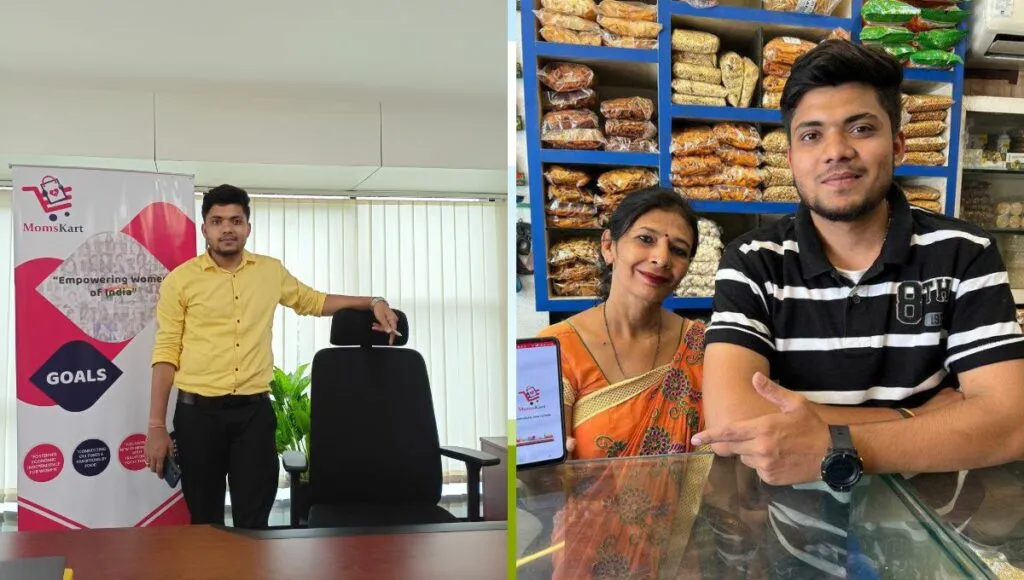 Aman Porwal  founder of Momskart 