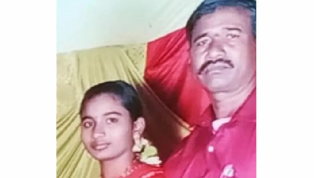 Bindupriya with her father Rajesh