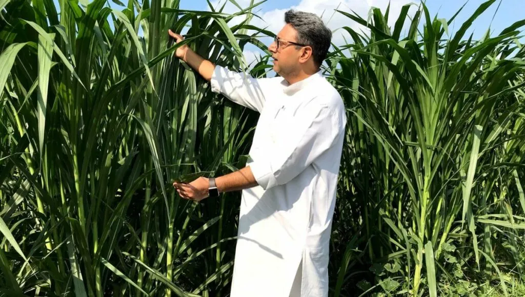 Manish Bharti  dairy farmer from meerut