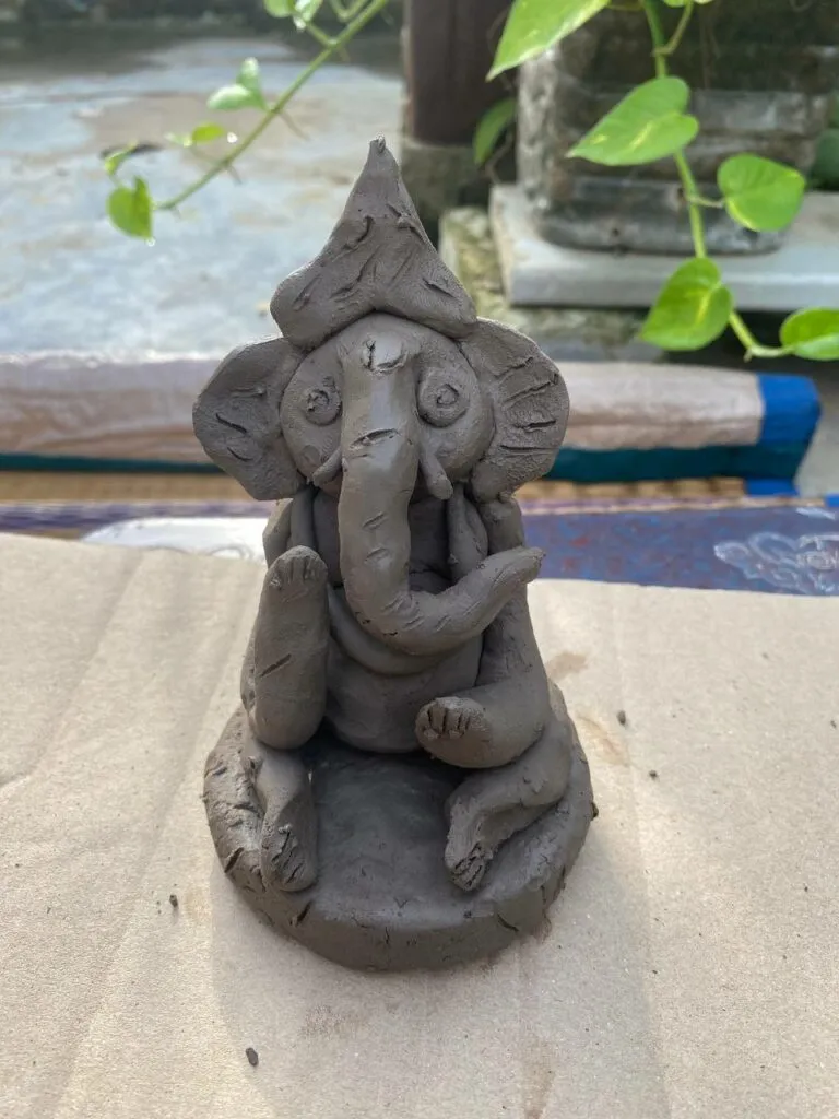 Clay Ganesha Idol