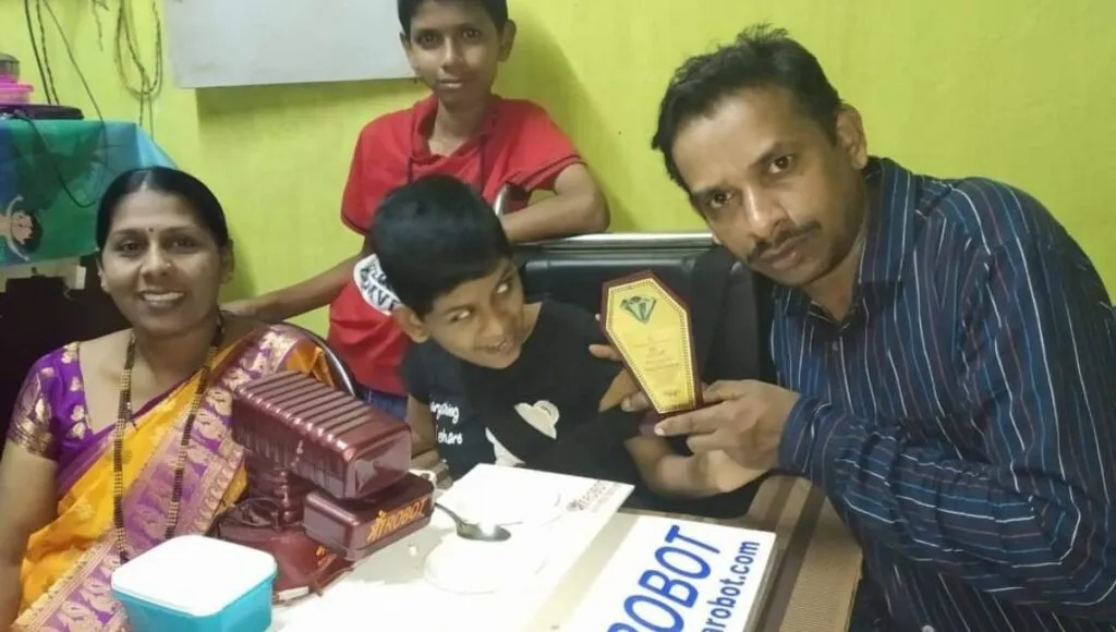 Bipin with his family