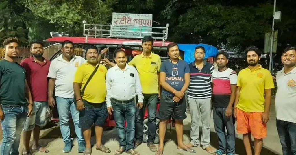 The team members of Roti Bank Chhapra<br />
