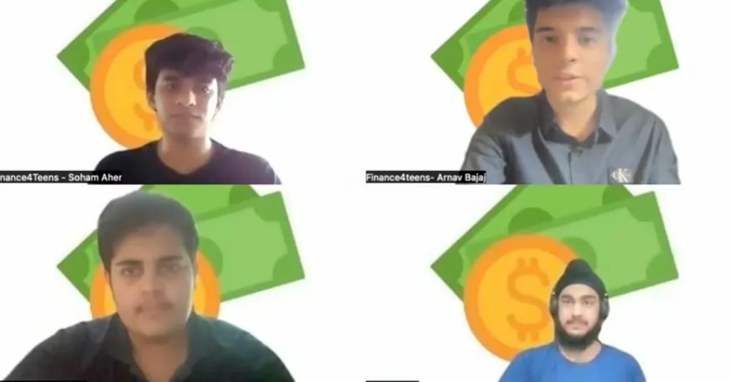 Online sessions by the Finance4teens