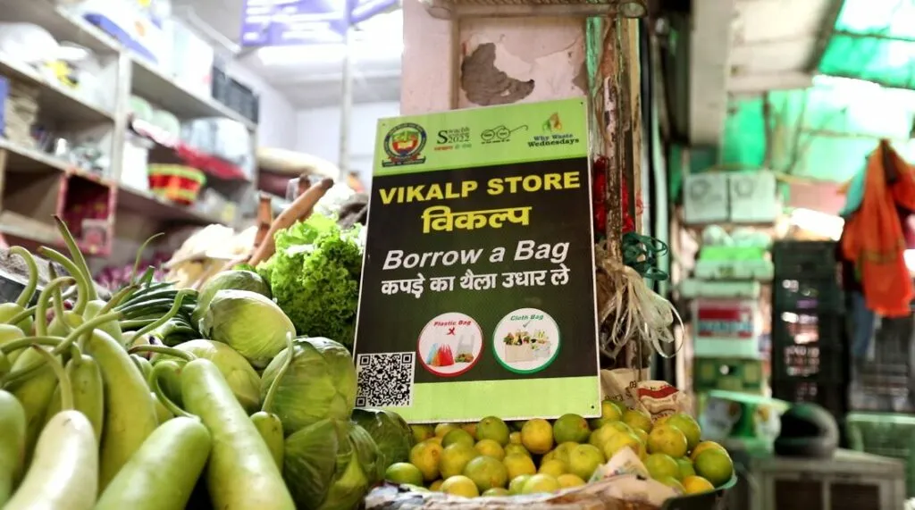 Vikalp at a vegetable shop 
