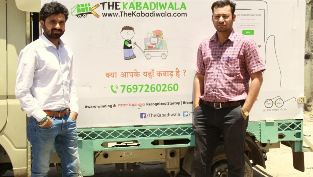 Anurag Asati & Kavindra Raguvanshi, Founders of The Kabadiwala 
