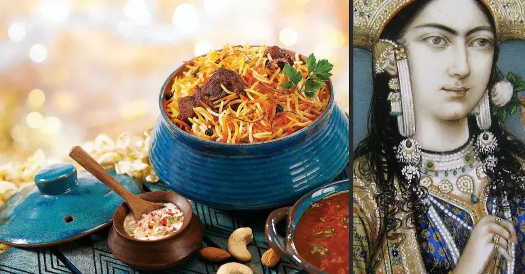 Mumtaz Mahal could have invented Biryani for her army. 
