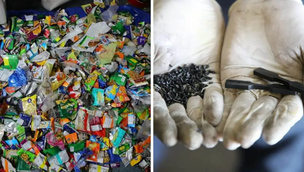 Plastic waste to Sunglasses 