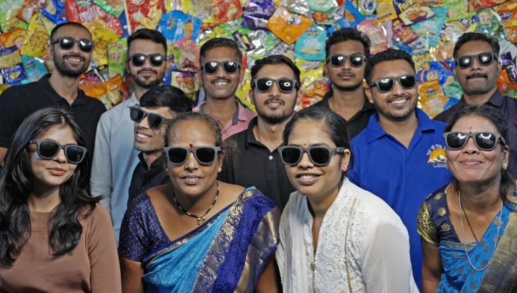 Anish and his team 