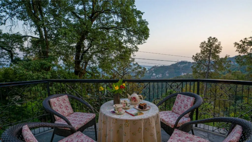 View from the balcony of Sunnymead Homestay