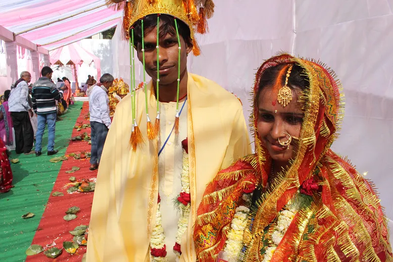 Sheetal With her Husband