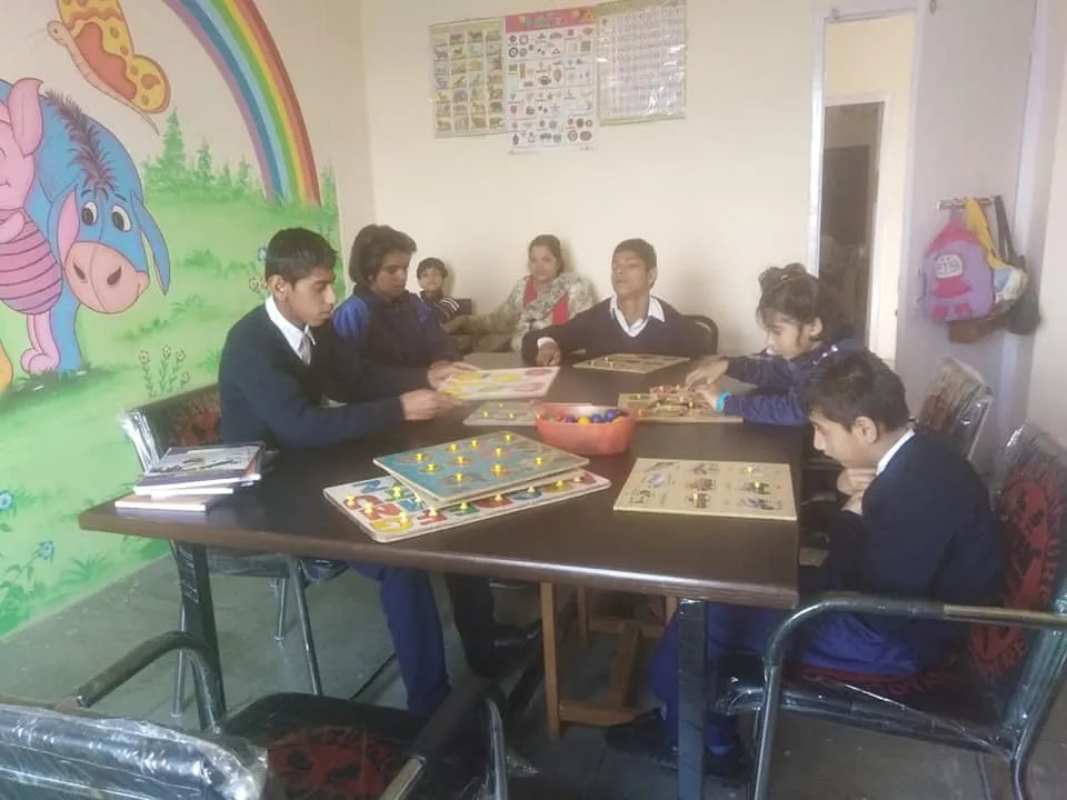 A Spacial child learning in the center-Article-Meenu Sood-Shimla-Action for Barrier Free Handicapped Integration Shimla-2