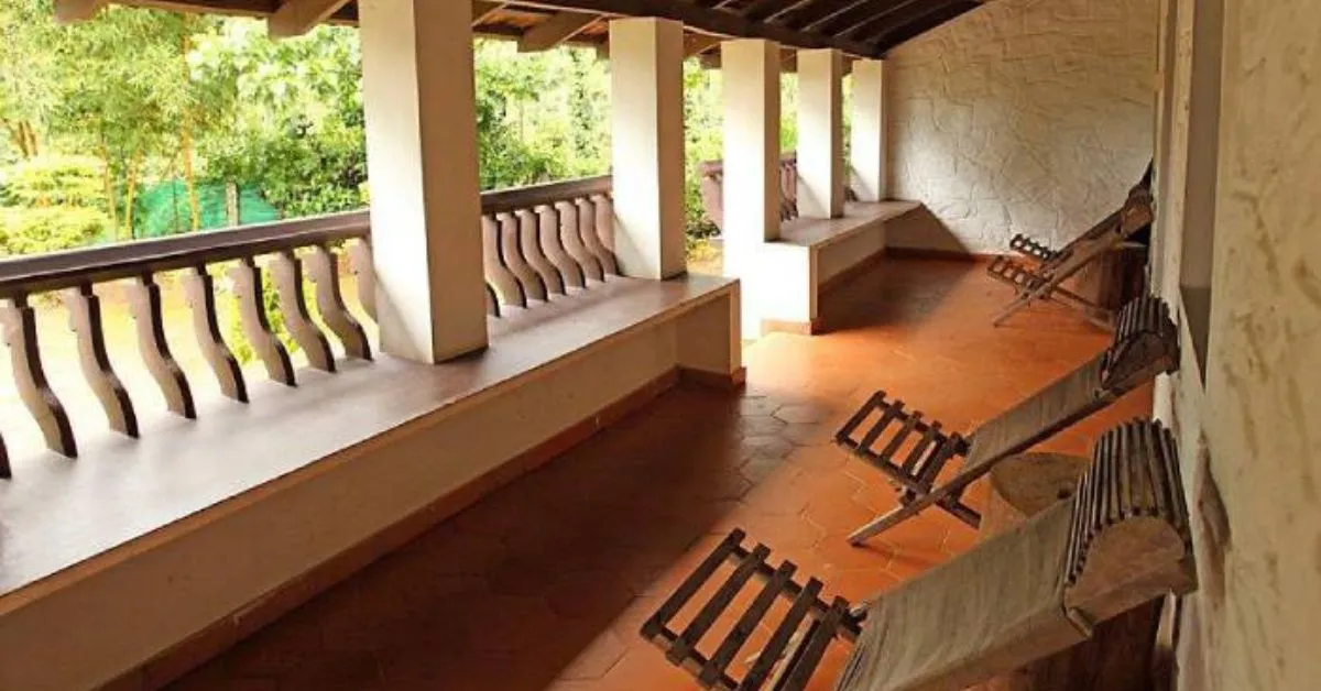 Labour quarters turned heritage homestay.