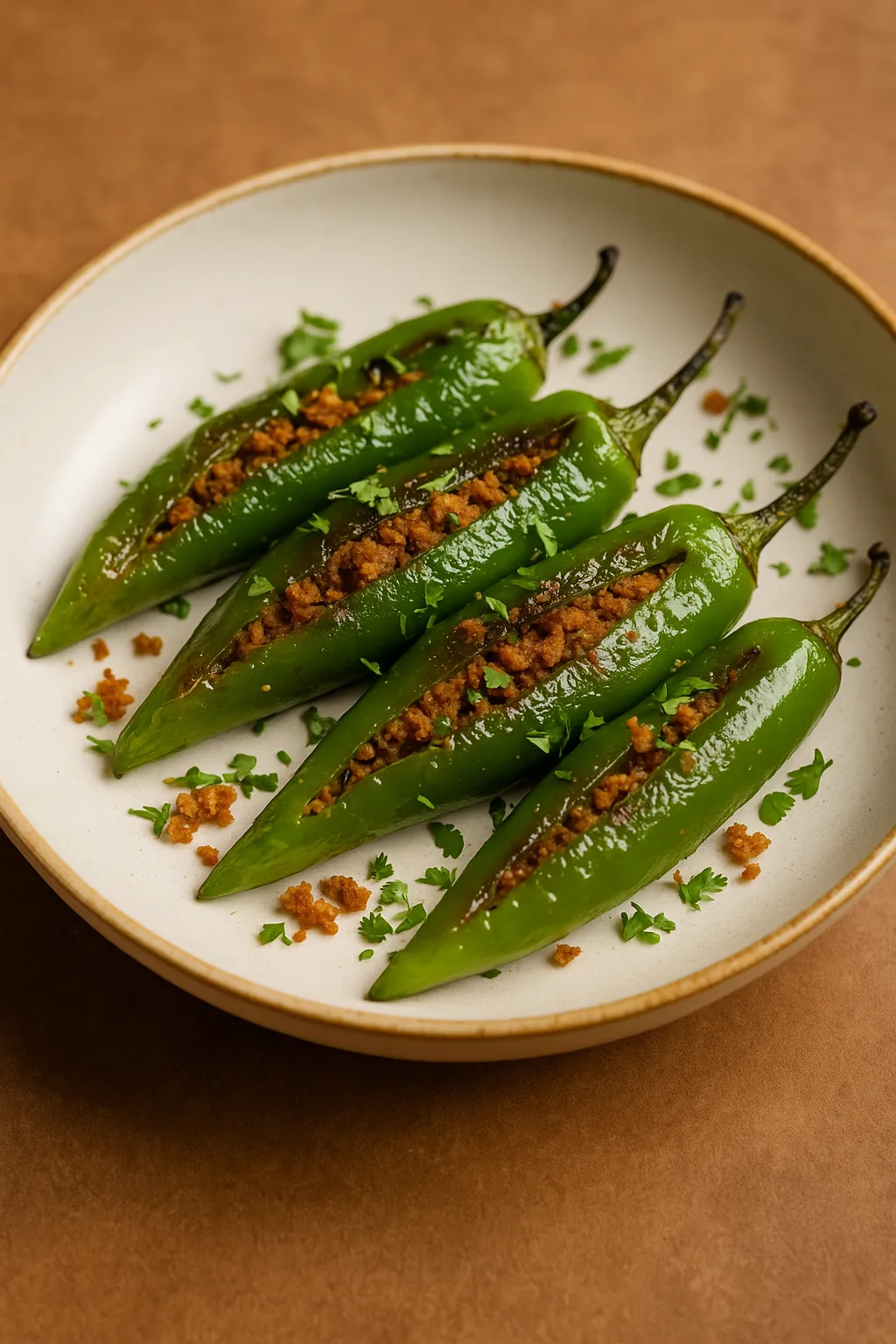 Bharleli mirchi 