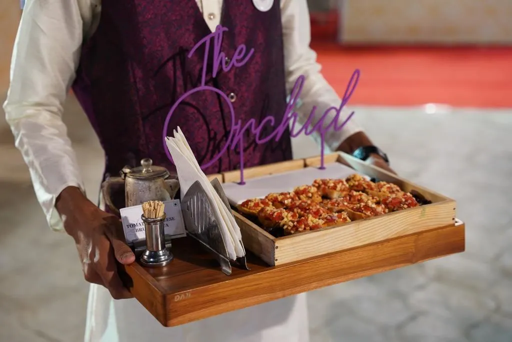 Weddings with Orchid Food
