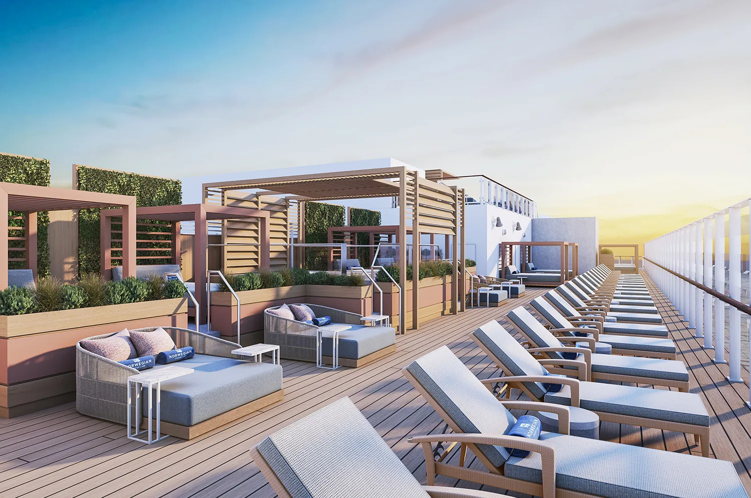 Norwegian Epic-Vibe Beach Club