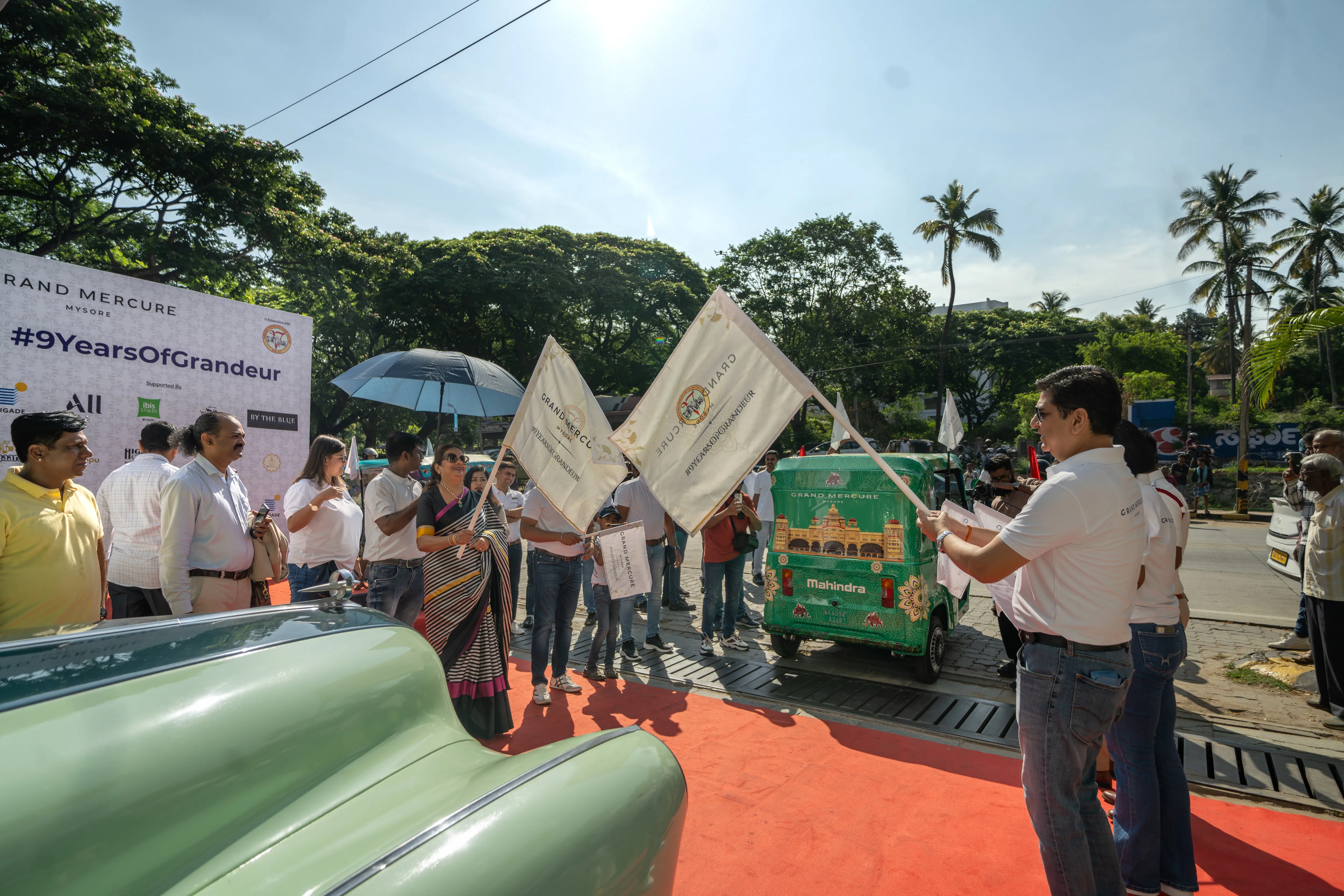 GMM - 9th Anniversary - Vintage Car Rally Flag Off 1