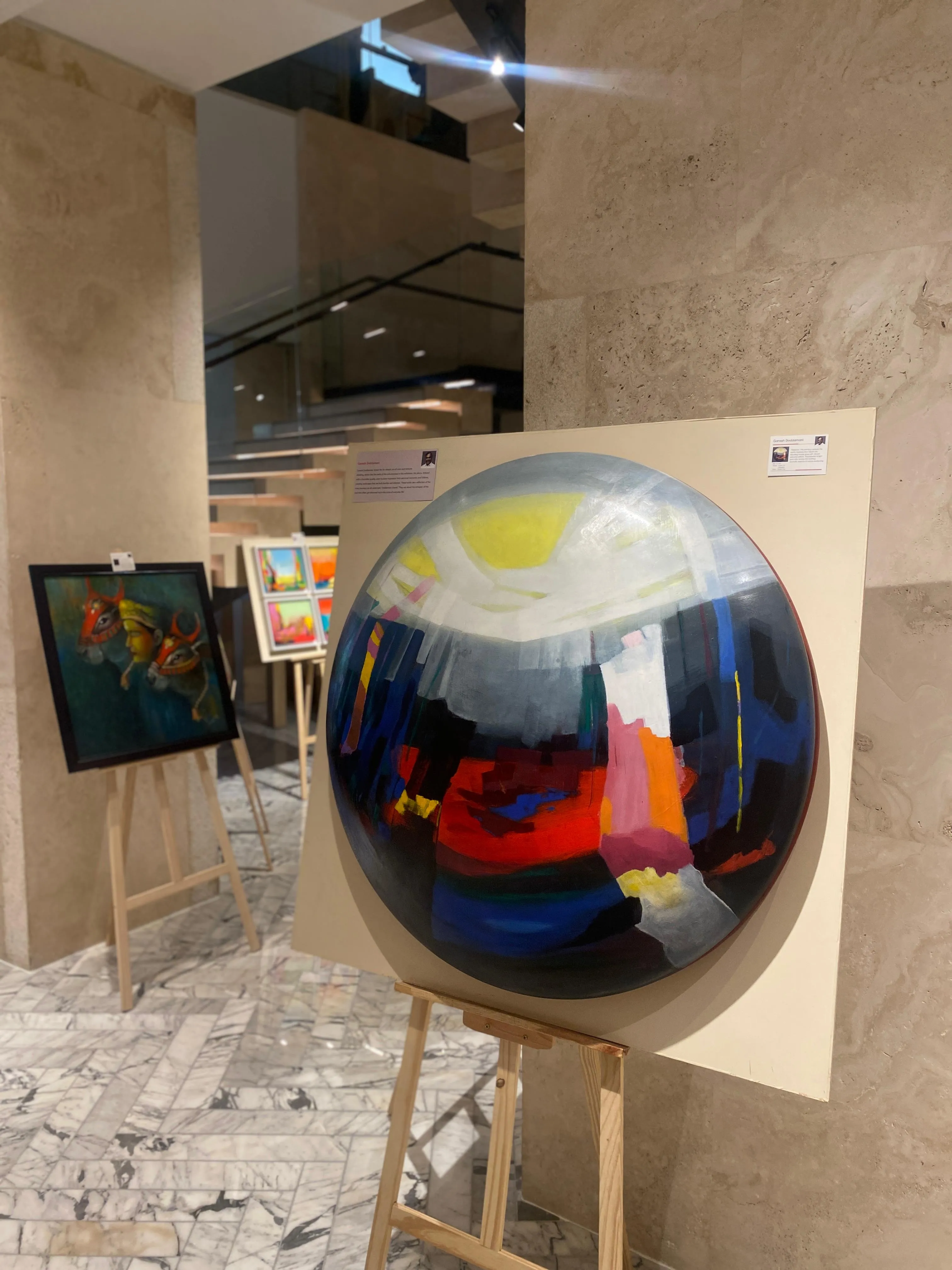 Mystical Moods Art Exhibit Four Seasons Hotel Benguluru 1